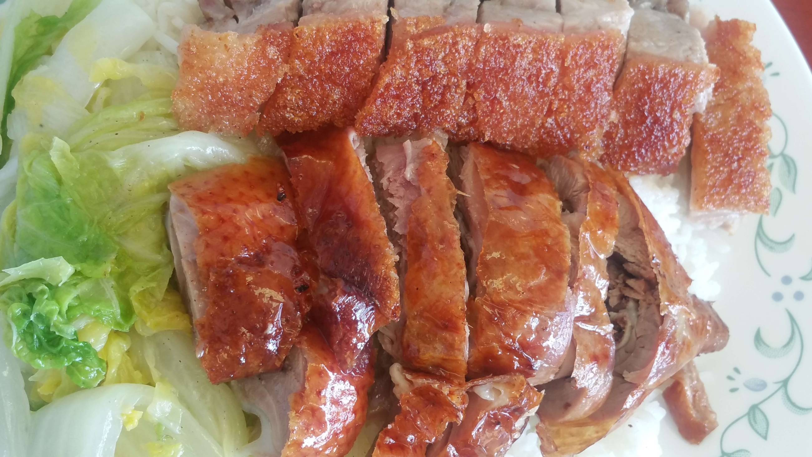 Roasted Pork and Duck